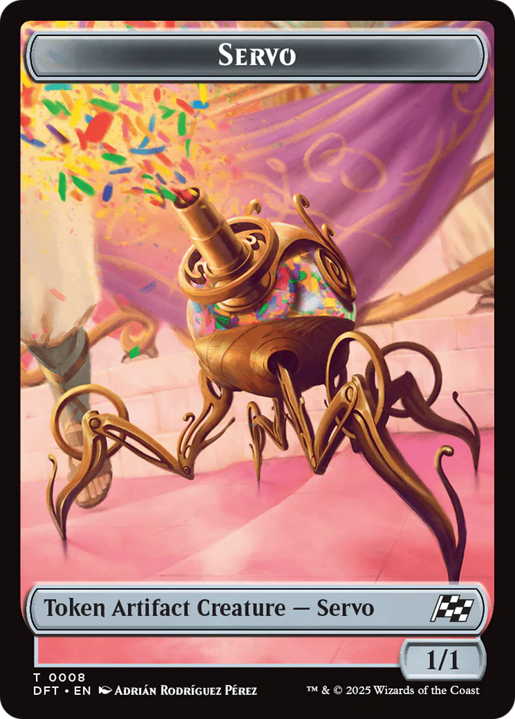Beast (0010) // Servo Double-Sided Token [Aetherdrift Tokens] - Image 2