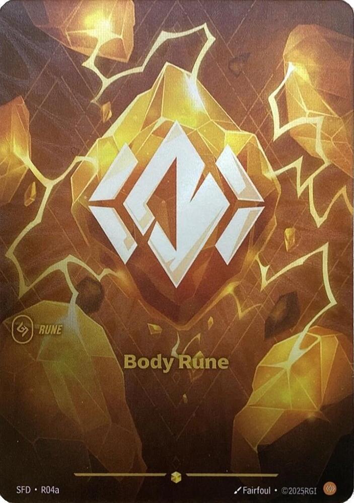 Body Rune (Alternate Art) - Spiritforged (SFD) (R04a)