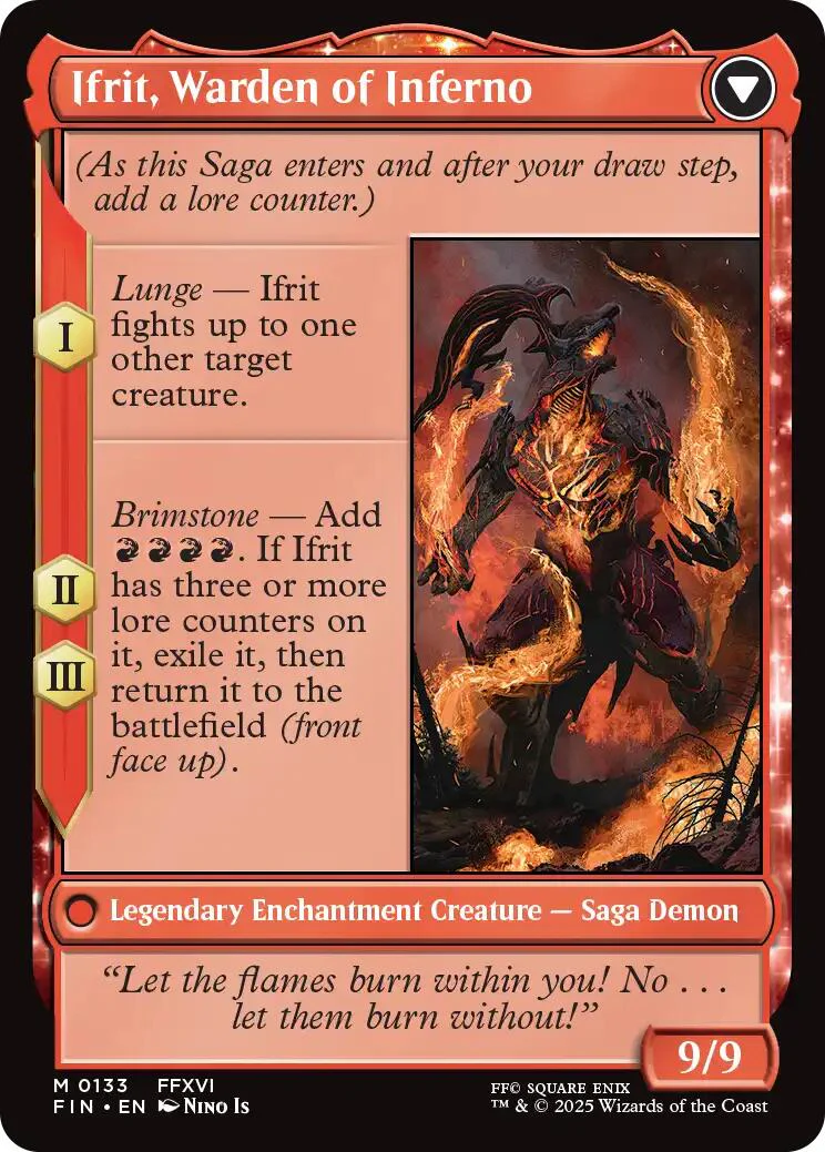 Clive, Ifrit's Dominant // Ifrit, Warden of Inferno [FINAL FANTASY] - Image 2