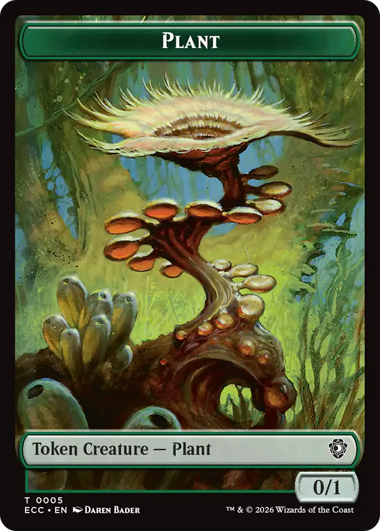 Copy // Plant Double-Sided Token [Lorwyn Eclipsed Tokens] - Image 2