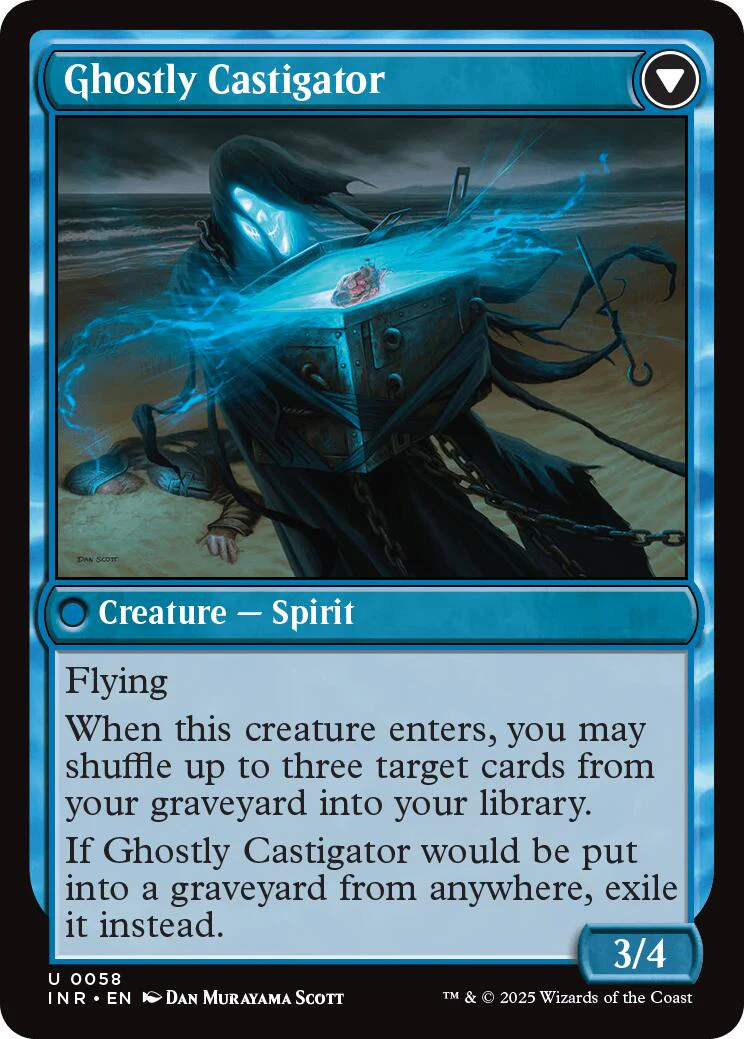 Covetous Castaway // Ghostly Castigator [Innistrad Remastered] - Image 2