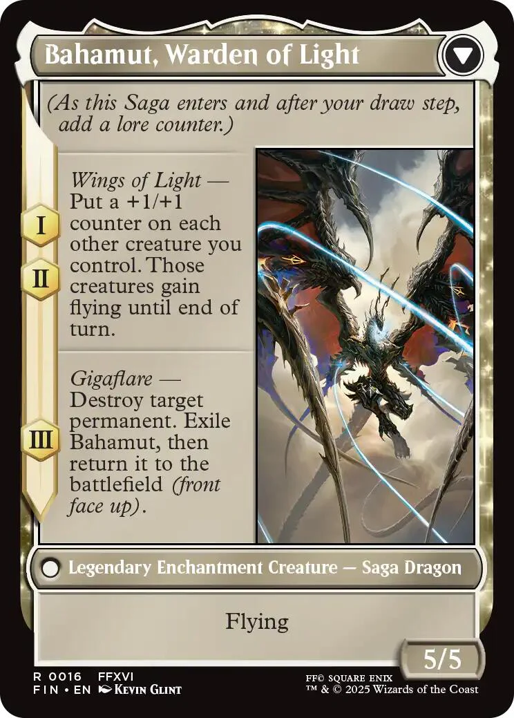 Dion, Bahamut's Dominant // Bahamut, Warden of Light [FINAL FANTASY] - Image 2