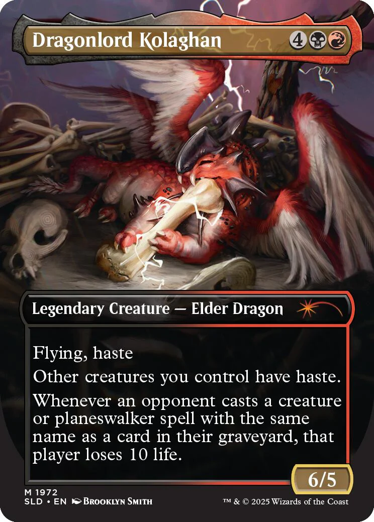 Dragonlord Kolaghan (1972) [Secret Lair Drop Series] - Image 2