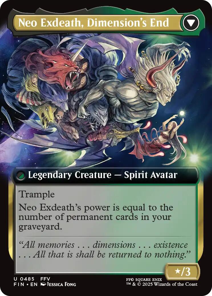 Exdeath, Void Warlock // Neo Exdeath, Dimension's End (Extended Art) [FINAL FANTASY] - Image 2