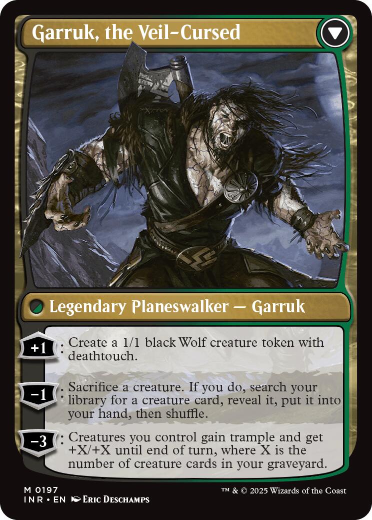 Garruk Relentless // Garruk, the Veil-Cursed [Innistrad Remastered] - Image 2