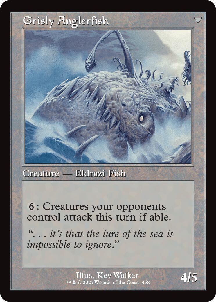 Grizzled Angler // Grisly Anglerfish (Retro Frame) [Innistrad Remastered] - Image 2