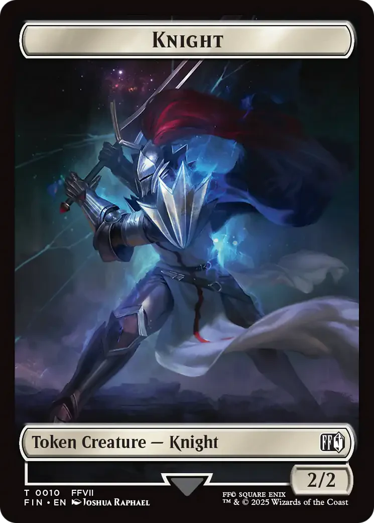 Hero (0003) // Knight Double-Sided Token [FINAL FANTASY Tokens] - Image 2