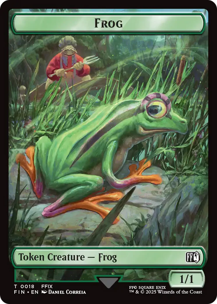 Hero (0008) // Frog Double-Sided Token [FINAL FANTASY Tokens] - Image 2
