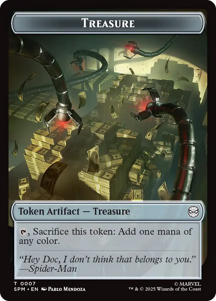Human Citizen // Treasure Double-Sided Token [Marvel's Spider-Man Tokens] - Image 2
