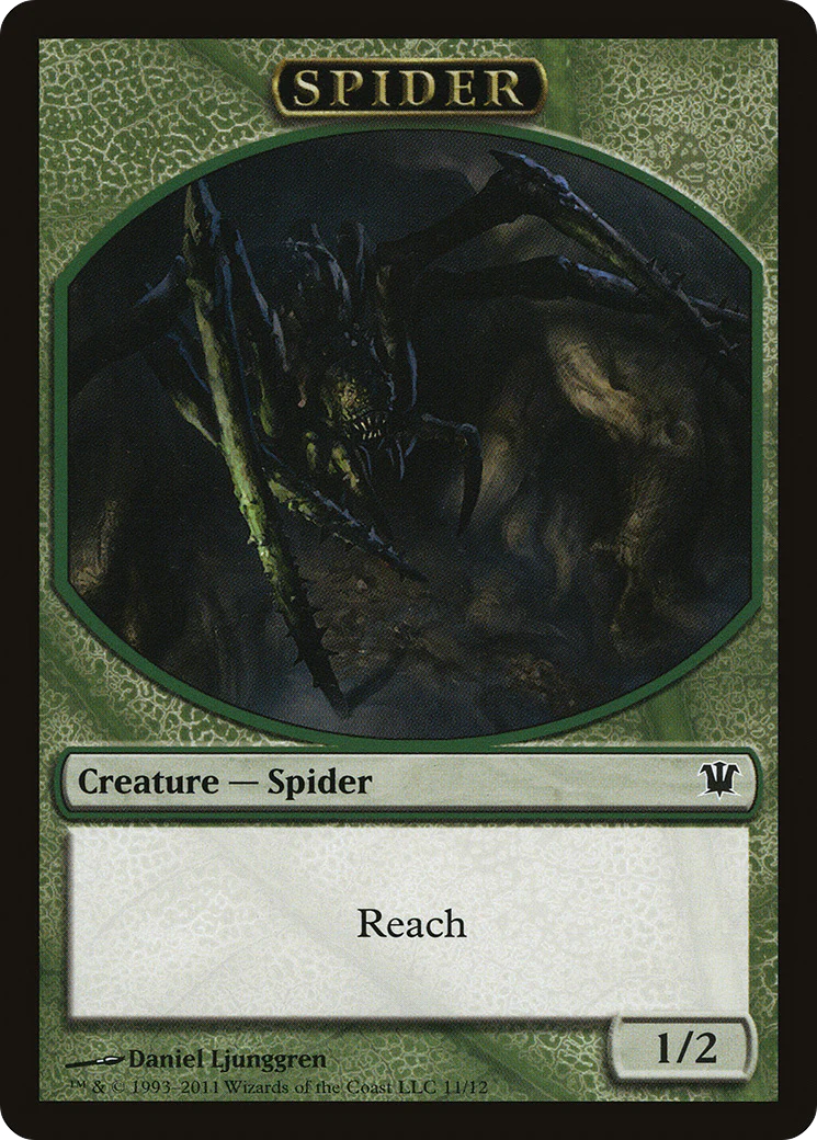 Insect // Spider Double-Sided Token [Innistrad Remastered Tokens] - Image 2