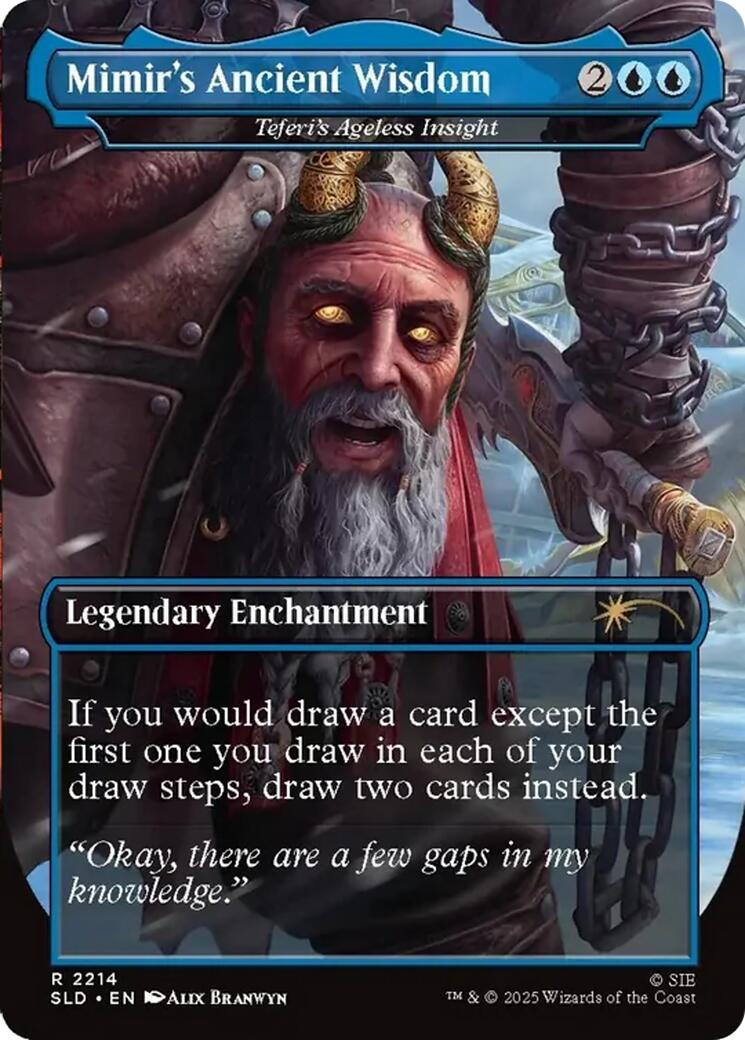 Mimir's Ancient Wisdom - Teferi's Ageless Insight [Secret Lair Drop Series] - Image 2