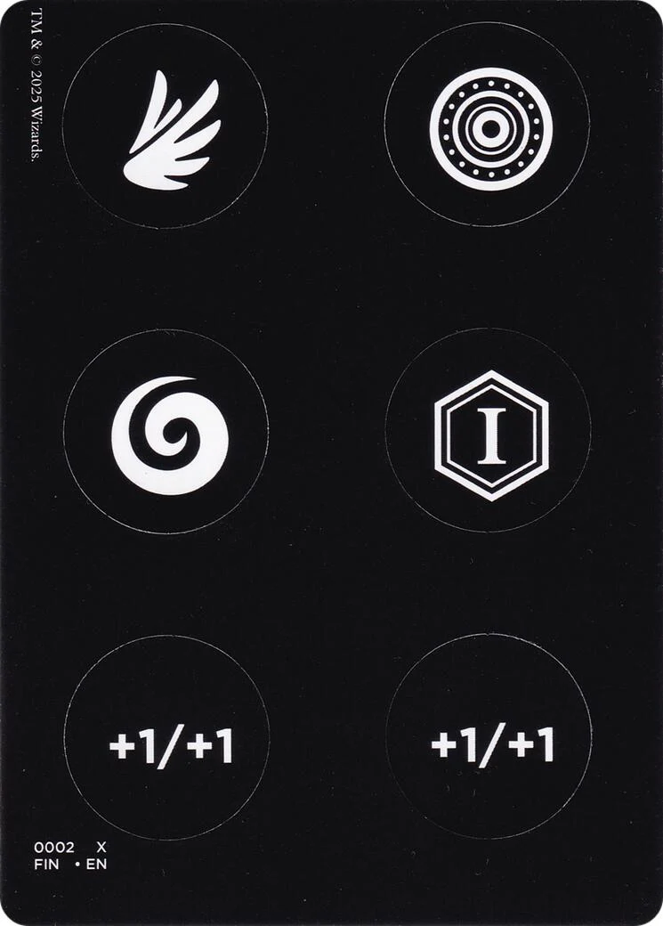 Punch Card Token (0001 // 0002) [FINAL FANTASY Tokens] - Image 2