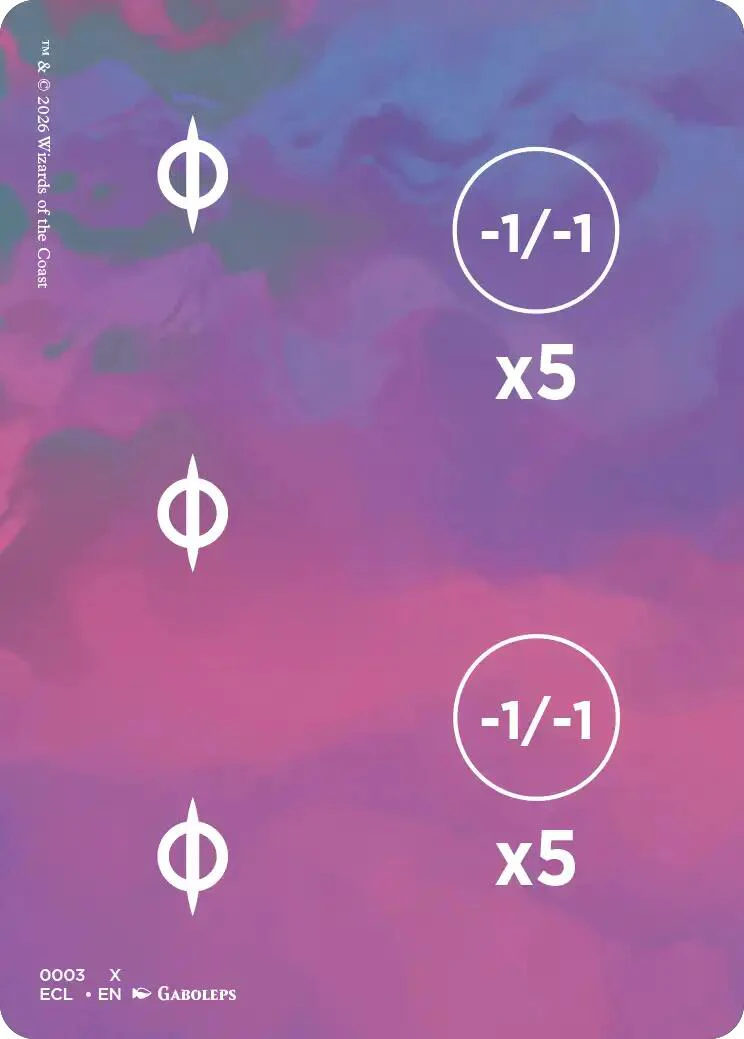 Punch Card Token [Lorwyn Eclipsed Tokens] - Image 2