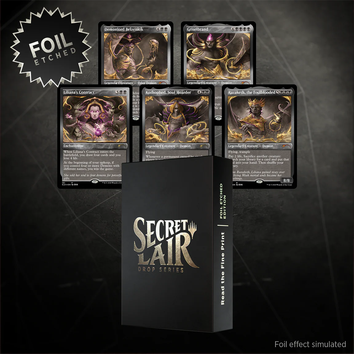 Secret Lair: Drop Series - Read the Fine Print (Foil Etched Edition). - Image 3