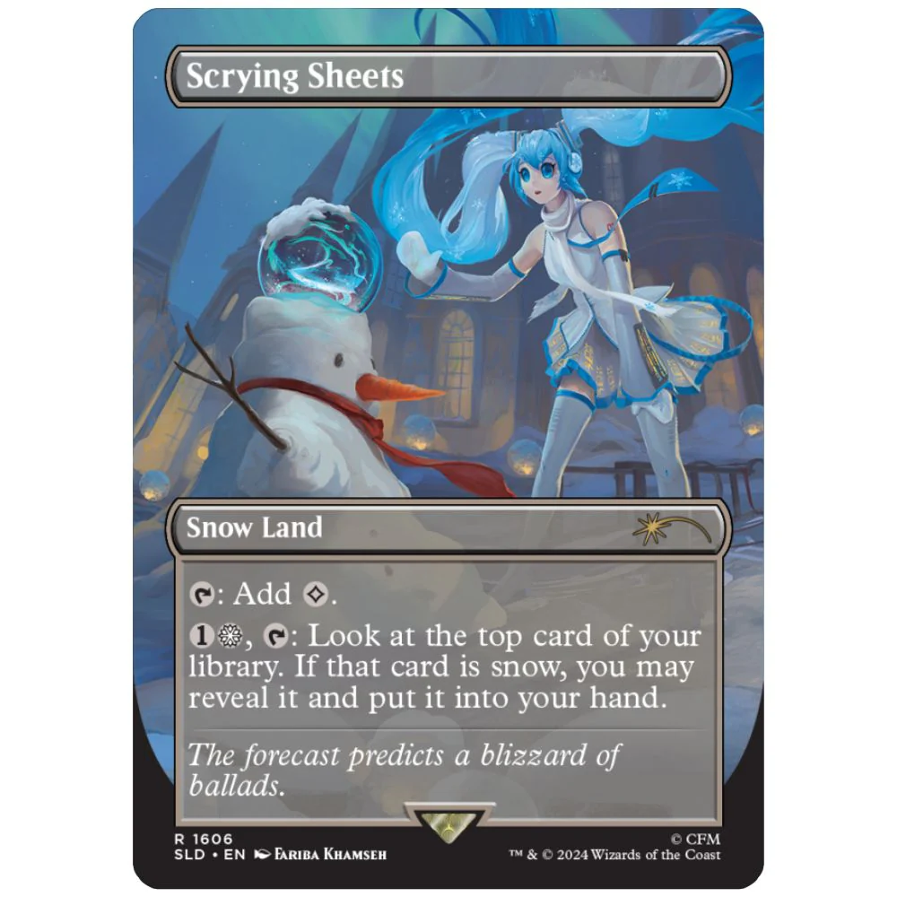 PREVENTA Secret Lair x Hatsune Miku: Winter Diva ENGLISH - Image 2