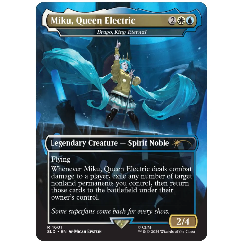 PREVENTA Secret Lair x Hatsune Miku: Winter Diva ENGLISH - Image 3