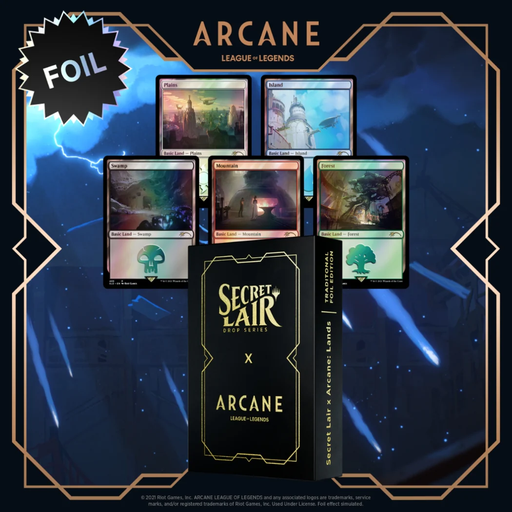 Secret Lair x Drop Series - Arcane: Lands - Image 2