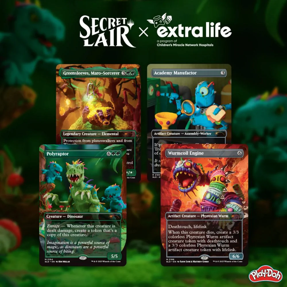 Secret Lair x Play-Doh: Squishful Thinking | Extra Life 2025