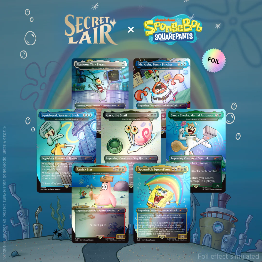 Preventa - Secret Lair x SpongeBob SquarePants: Legends of Bikini Bottom - Image 2