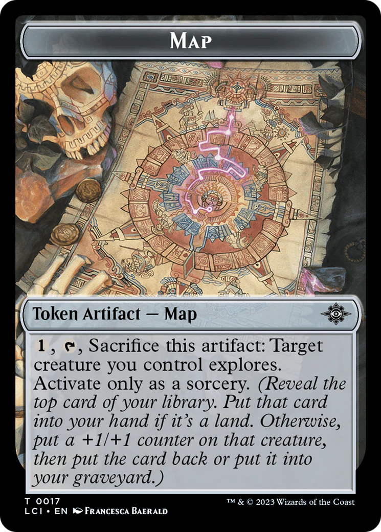 Shapeshifter // Map Double-Sided Token [Lorwyn Eclipsed Tokens] - Image 2