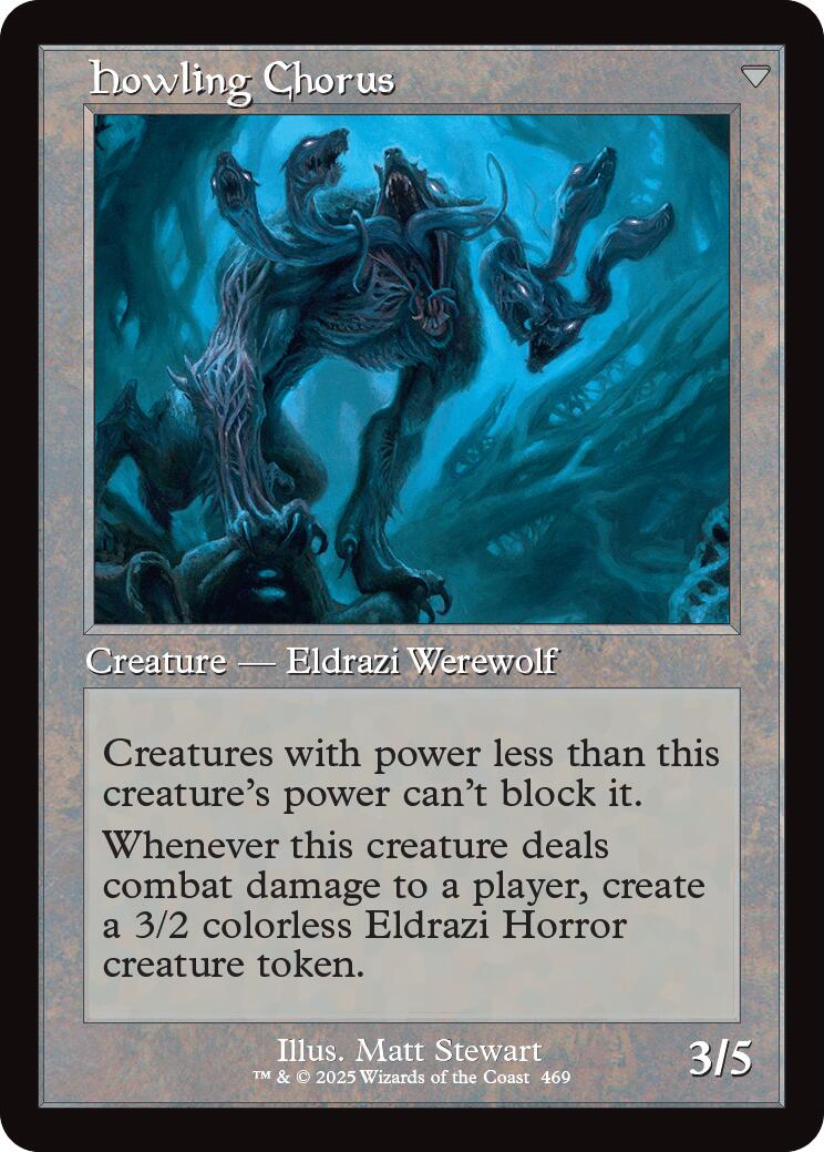 Shrill Howler // Howling Chorus (Retro Frame) [Innistrad Remastered] - Image 2