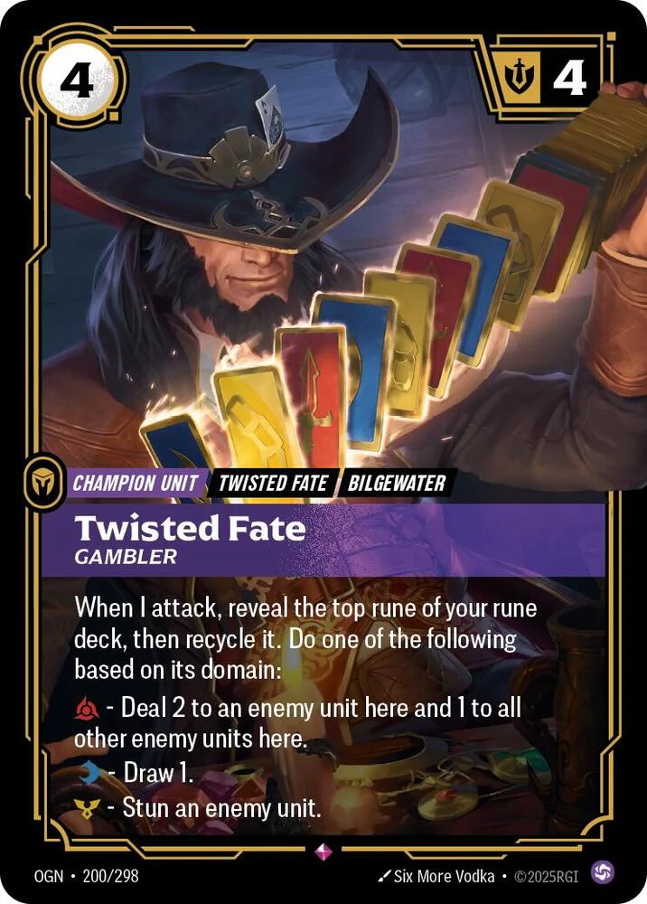 Twisted Fate - Gambler - Origins (OGN) (200/298)