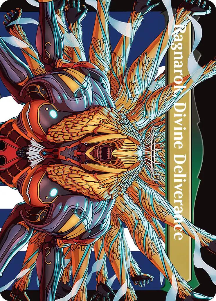 Vanille, Cheerful l'Cie // Ragnarok, Divine Deliverance (Borderless) (Surge Foil) [FINAL FANTASY] - Image 2