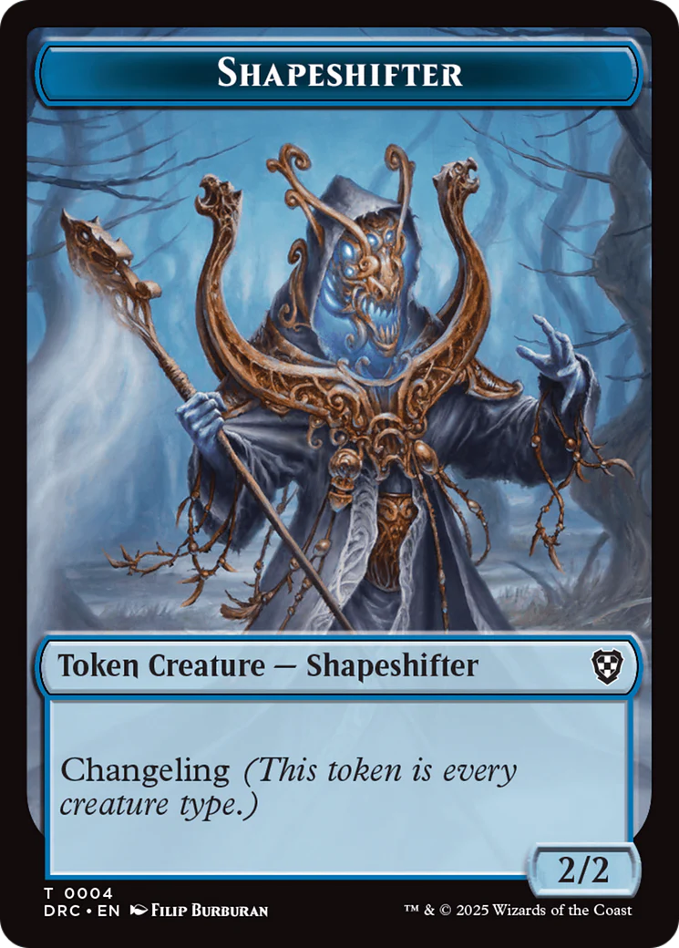 Zombie Army // Shapeshifter Double-Sided Token [Aetherdrift Tokens] - Image 2